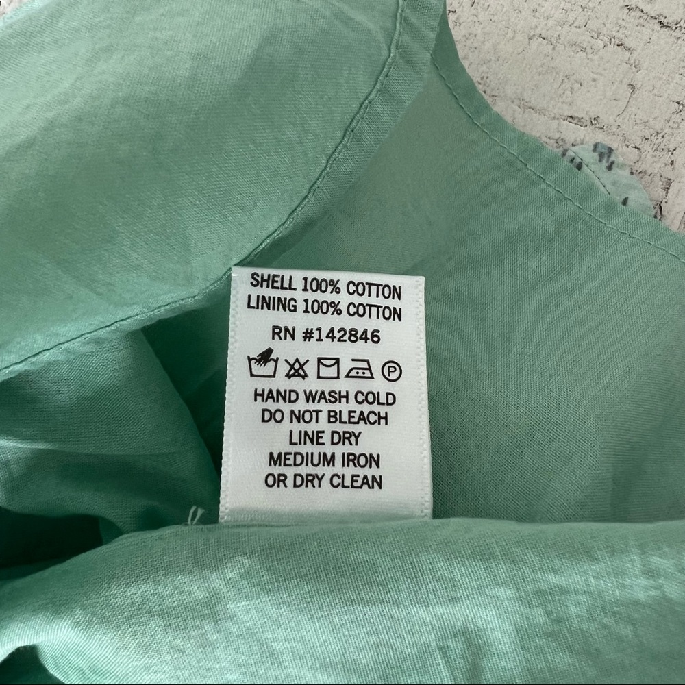 RHODE Daya dress in Jawahar Garden Mint Mini NEW - Picture 15 of 16